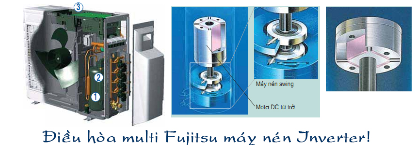Có nên mua điều hòa multi Fujitsu?