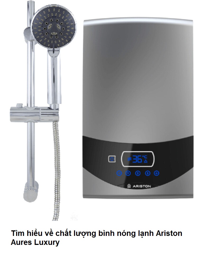 Tìm hiểu về chất lượng bình nóng lạnh Ariston Aures Luxury Tìm hiểu về chất lượng bình nóng lạnh Ariston Aures Luxury