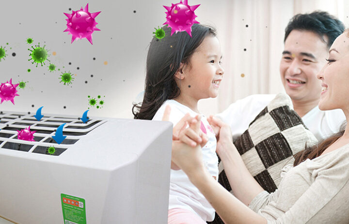 Tìm hiểu công nghệ kháng khử khuẩn, khử mùi của điều hòa Sharp