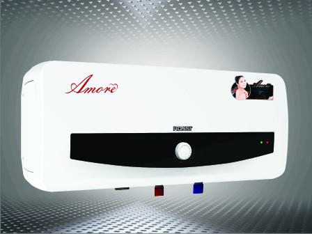 Về mặt thiết kế, mẫu mã của bình nóng lạnh Rossi Amore RAM30SL