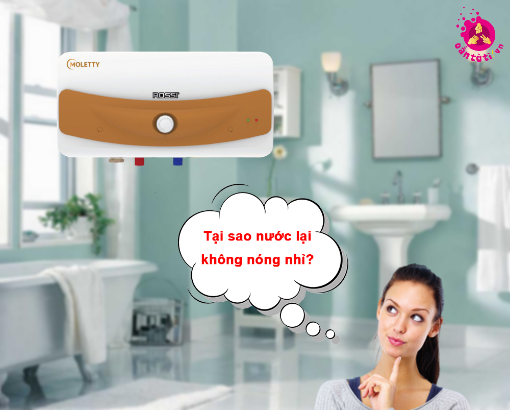 Bình nóng lạnh không ra nước nóng