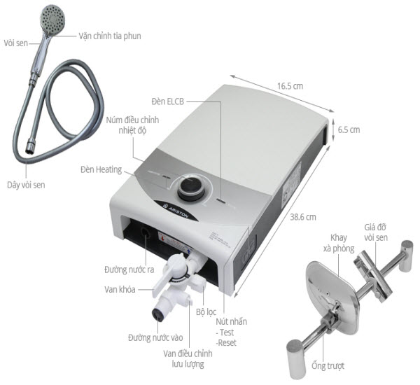 Bình nóng lạnh 30l Casper EH-30TH11 và Rossi Moletty RSM-32SQ loại nào tốt hơn?