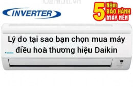 5 lý do tại vì sao bạn chọn mua máy điều hòa thương hiệu Daikin