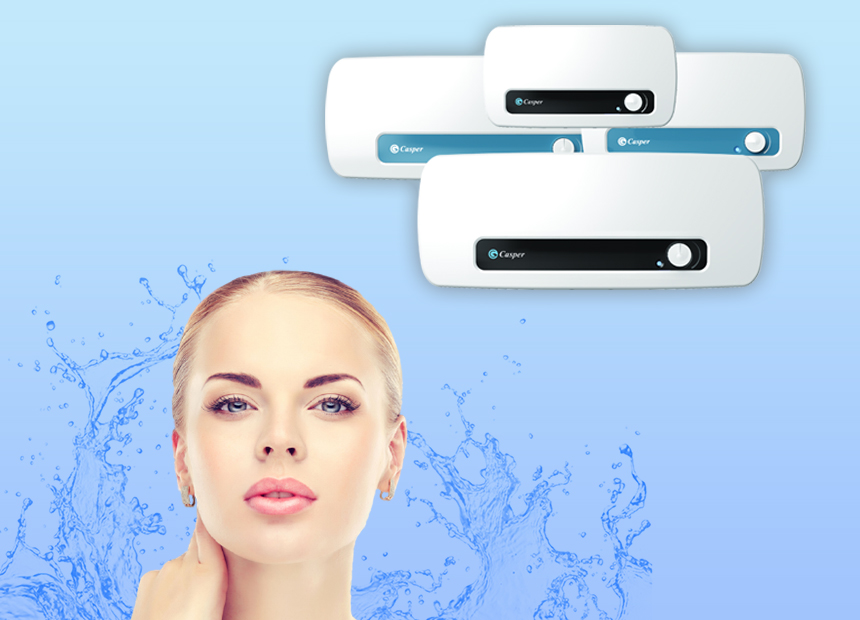 Bình nóng lạnh Casper rất đa dạng mẫu mã