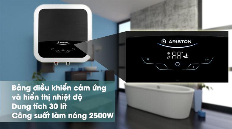 Bình nóng lạnh Ariston đa dạng công suất