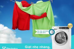 Ưu điểm của các sản phẩm máy giặt Electrolux