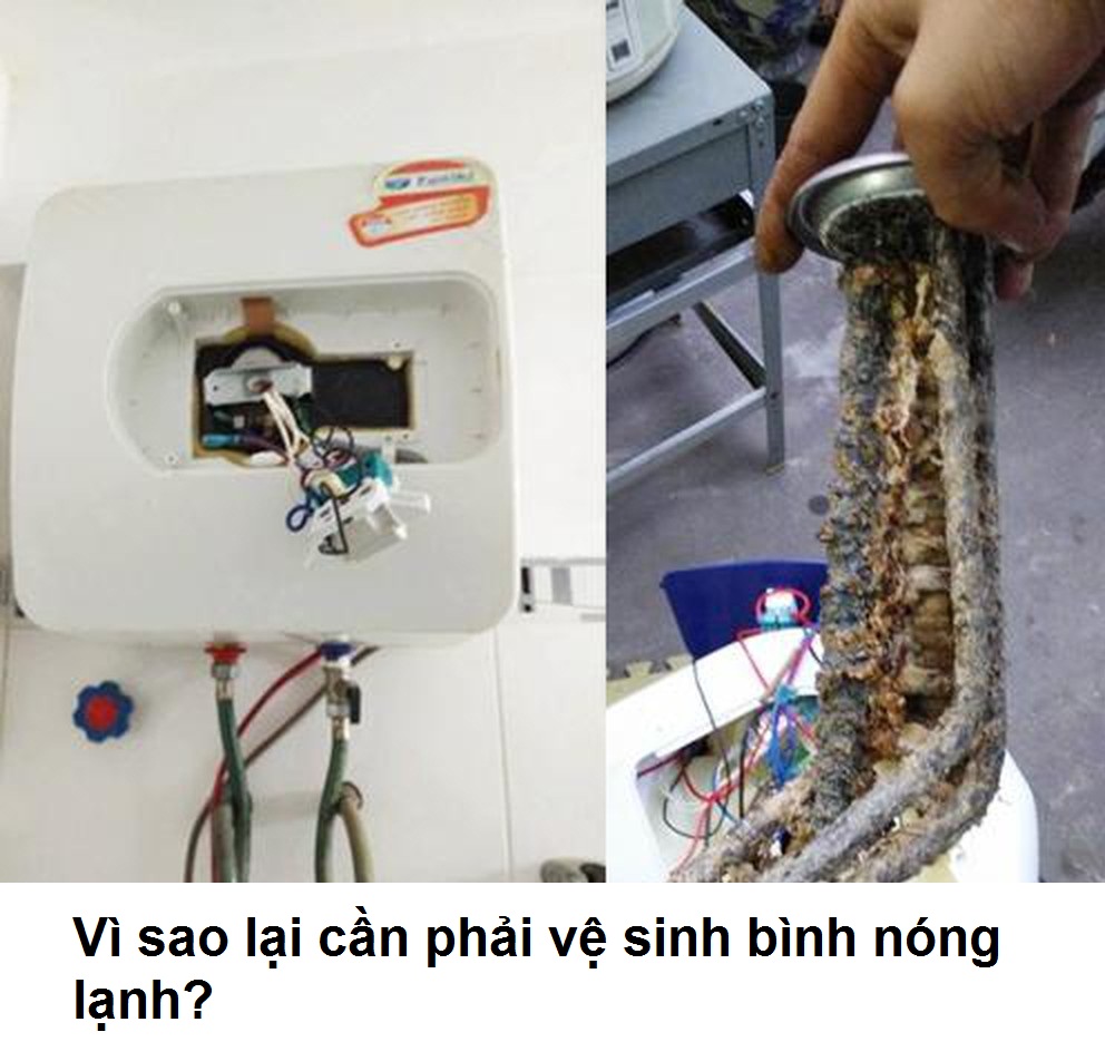 Vì sao lại cần phải vệ sinh bình nóng lạnh? Vì sao lại cần phải vệ sinh bình nóng lạnh?