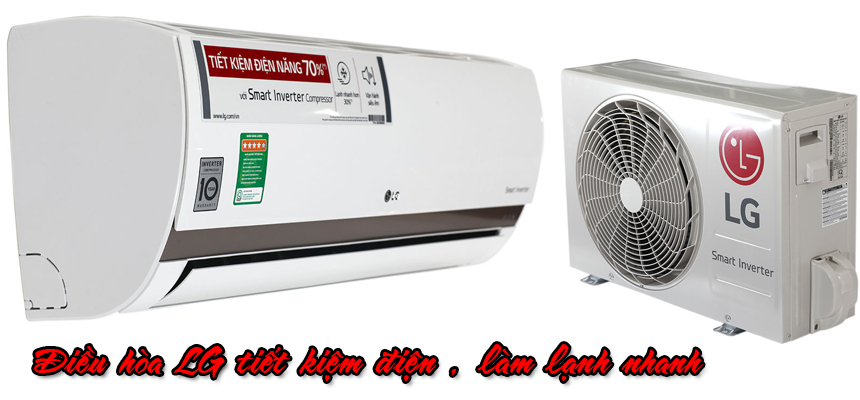 Sức hút khủng khiếp của máy điều hòa LG 1 chiều 9000btu V10ENP1
