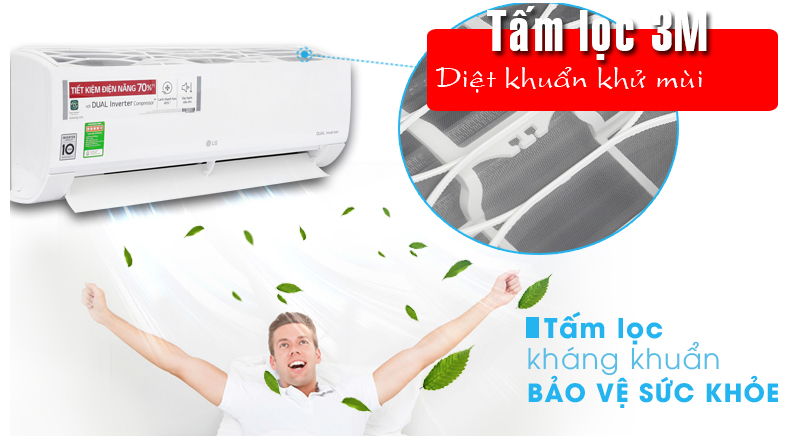 5 công nghệ tính năng của điều hòa LG
