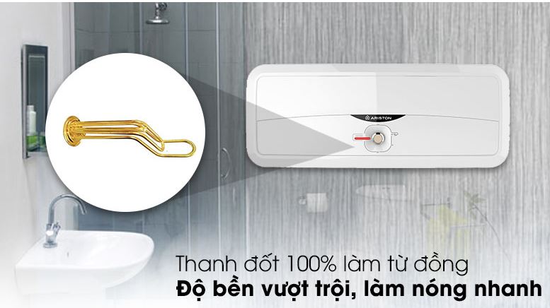 Bình nóng lạnh Rossi Moletty RMS-15SQ giá rẻ phù hợp với gia đình ít người