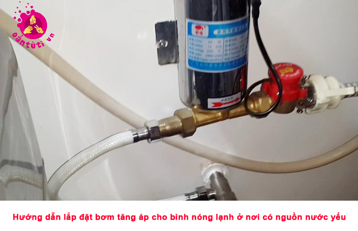 Hướng dẫn lắp đặt bơm tăng áp cho bình nóng lạnh ở nơi có nguồn nước yếu Hướng dẫn lắp đặt bơm tăng áp cho bình nóng lạnh ở nơi có nguồn nước yếu