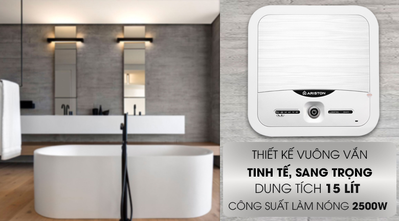 Máy nước nóng Ariston 15 lít AN2 15 LUX 2.5 FE2