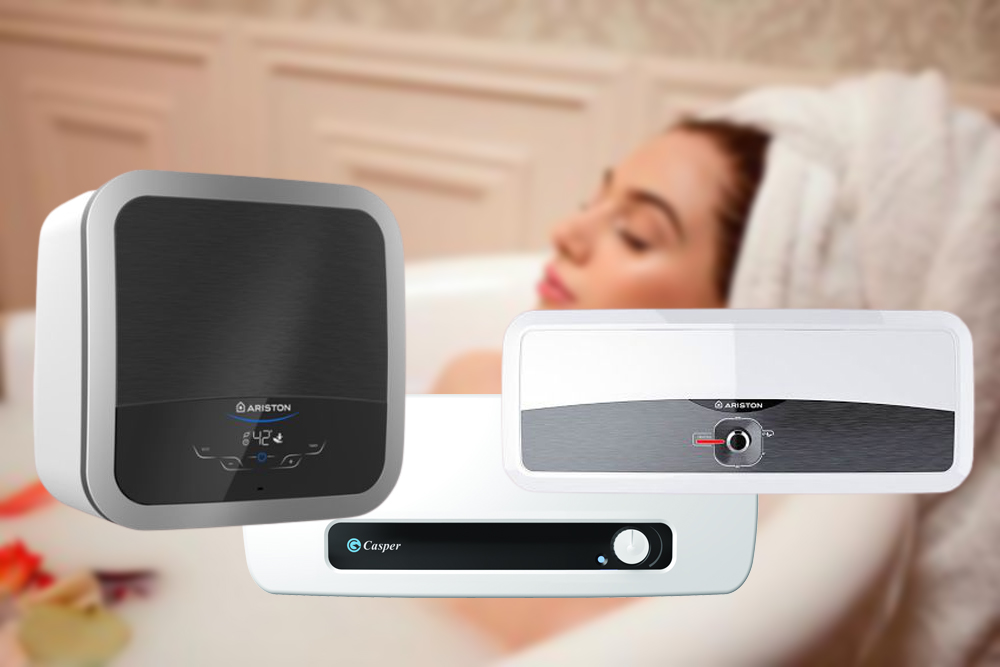Mẫu bình nóng lạnh Casper và Ariston nên mua cuối năm 2020