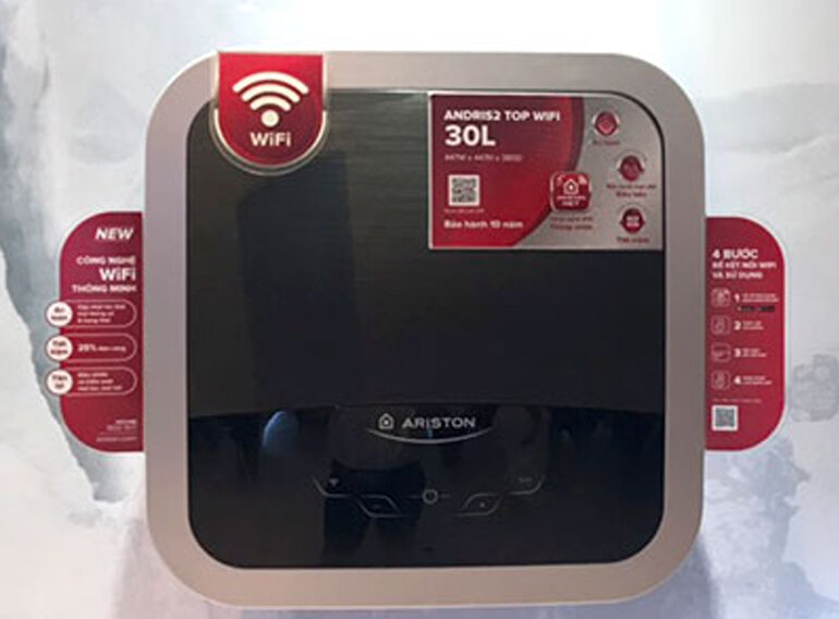 Bình Nóng Lạnh Ariston Andris 2 Top 30 lít với công nghệ wifi tiên tiến nhất hiện nay, có tốt không? Bình Nóng Lạnh Ariston Andris 2 Top 30 lít với công nghệ wifi tiên tiến nhất hiện nay, có tốt không?