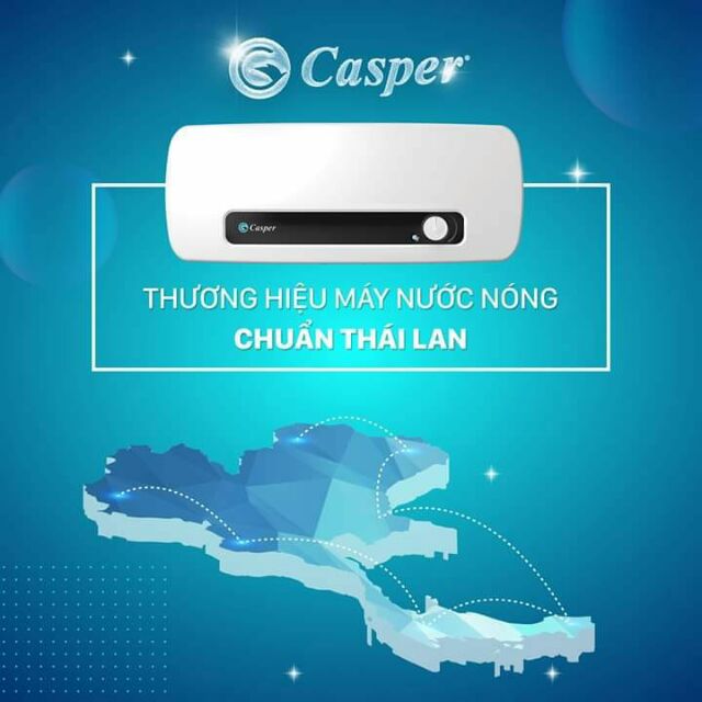 Casper - Thương hiệu bình nóng lạnh giá rẻ phù hợp với tiêu dùng của người Việt