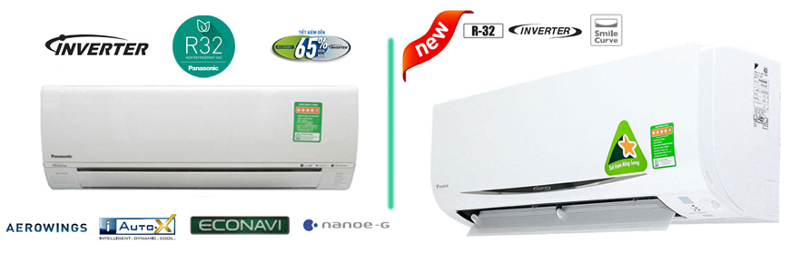 Mua máy điều hòa Panasonic U9TKH-8 hay Daikin FTKC25QVMV1