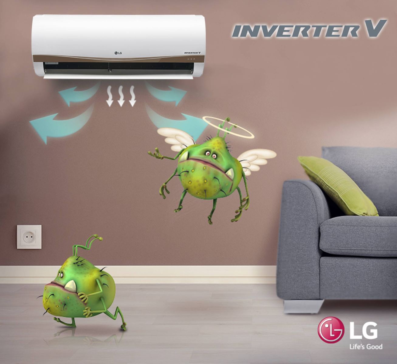 Máy điều hòa LG xua đuổi muỗi được quan tâm nhất năm 20151