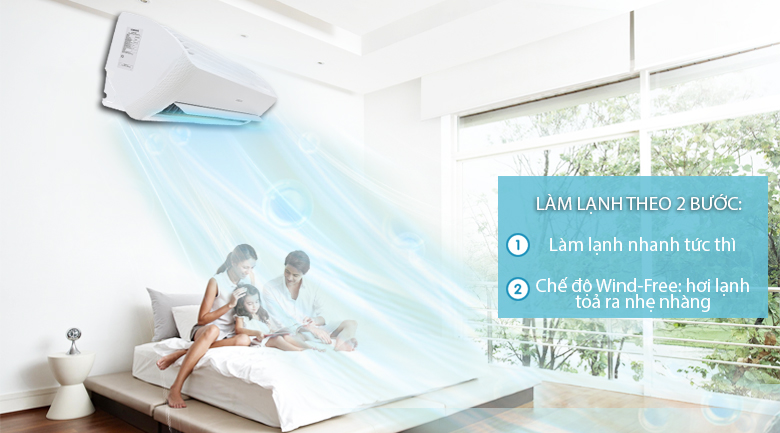 Máy điều hòa Samsung Digital Inverter 8 cực “lạnh tức thì và tiết kiệm điện”