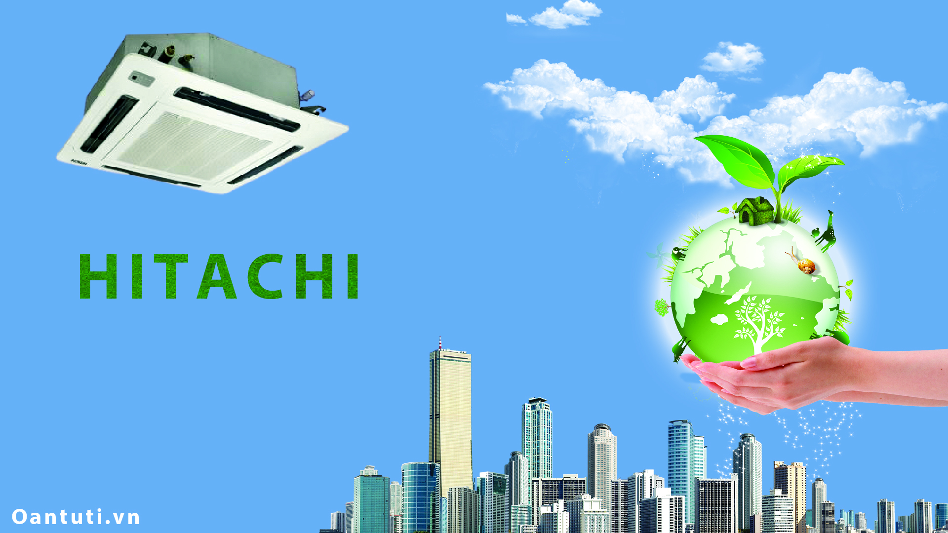 Điều hòa âm trần Hitachi