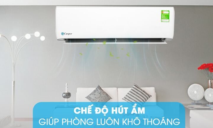 Công dụng cực kì hữu ích của điều hòa Casper 2 chiều