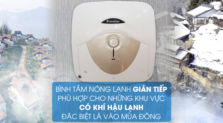 Làm nóng gián tiếp - Bình nóng lạnh Ariston 30 lít AN 30 RS MT Máy nước nóng Ariston 30 lít AN 30 RS MT3