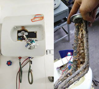 Dễ khiến bình nóng lạnh bị hư hỏng, giảm tuổi thọ