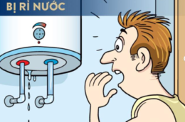 Cách khắc phục bình nóng lạnh bị rò nước
