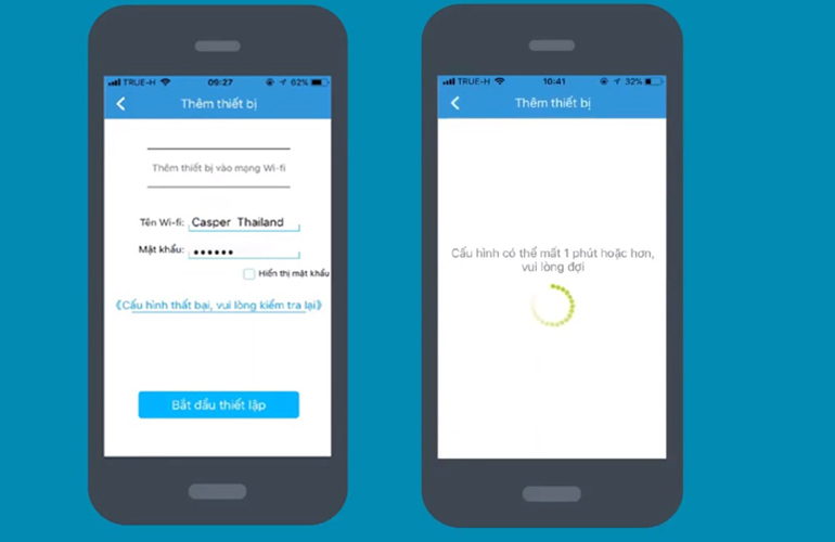 Cách kết nối điện thoại smart phone với điều hòa casper Wifi