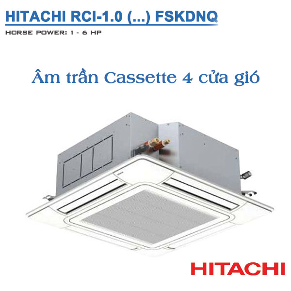 Tìm hiểu về ký hiệu model máy điều hòa âm trần Hitachi chính hãng