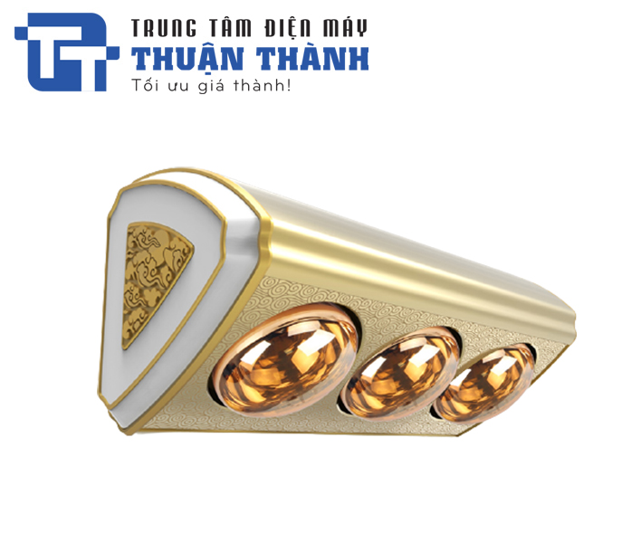 Đèn sưởi Moletty M-03HR 3 bóng có điều khiển