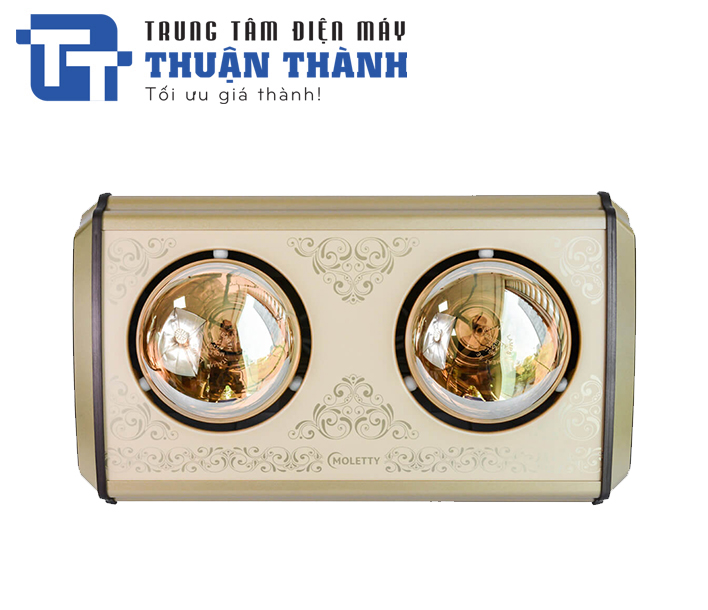Đèn sưởi Moletty M-02HR 2 bóng