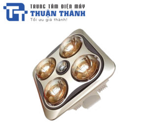 Đèn sưởi Moletty M-04HR 4 bóng có điều khiển