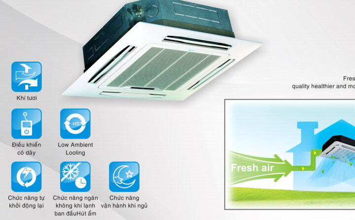 Nên mua điều hòa âm trần Hitachi tốt hay âm trần Midea giá rẻ?