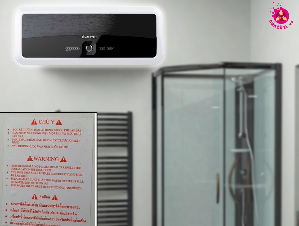 Cảnh báo an toàn khi sử dụng bình nóng lạnh Cảnh báo an toàn khi sử dụng bình nóng lạnh