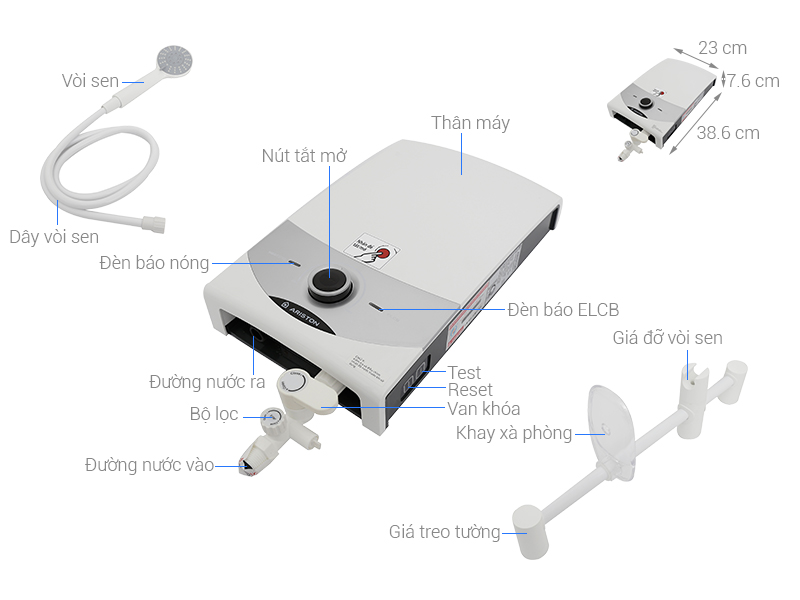 Máy nước nóng Ariston SM45PE-VN1