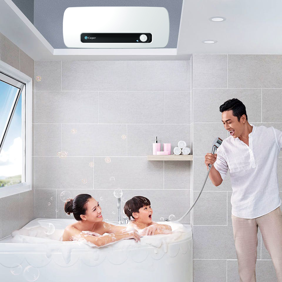 Chọn công suất bình nóng lạnh Casper
