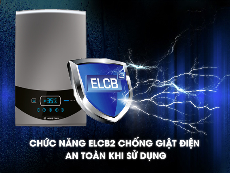 Chức năng cách ly dòng điện của bình nóng lạnh trực tiếp Ariston