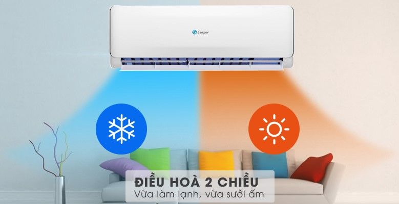 Khả năng làm lạnh sưởi ấm cực nhanh