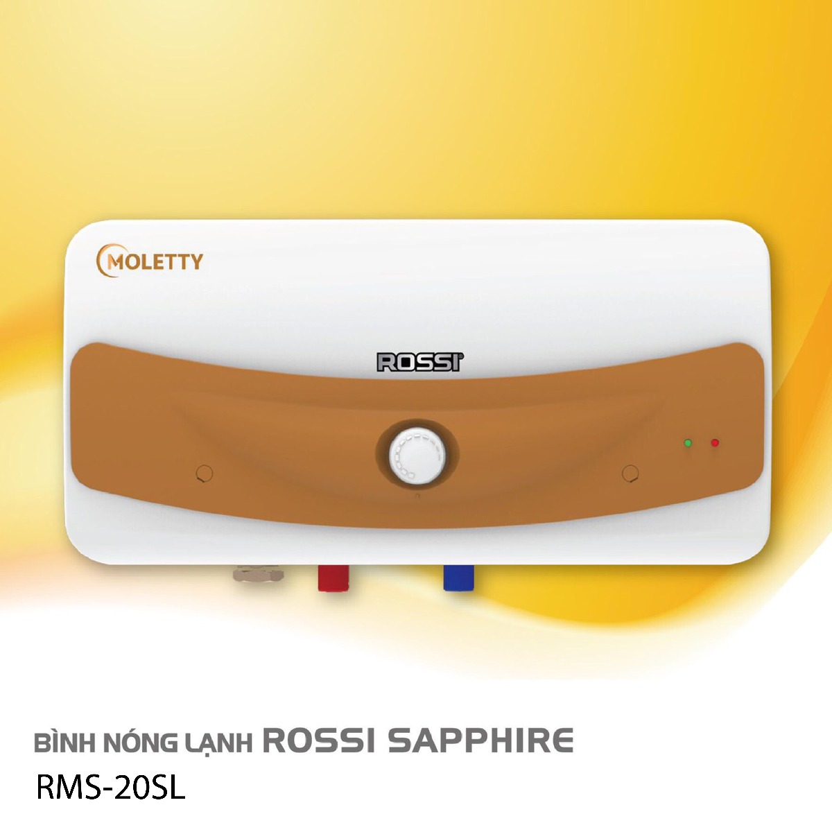Bình Nóng Lạnh Rossi Moletty 20 lít RSM22SL