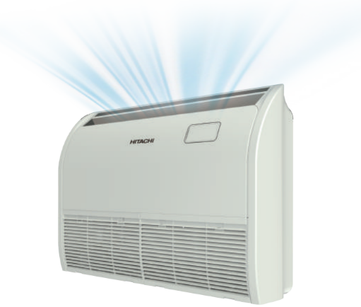 Điều hòa đặt sàn, áp trần hai chiều Hitachi RAS-4.0UNZGMH1 / RPFC-4.0UNZ1NH