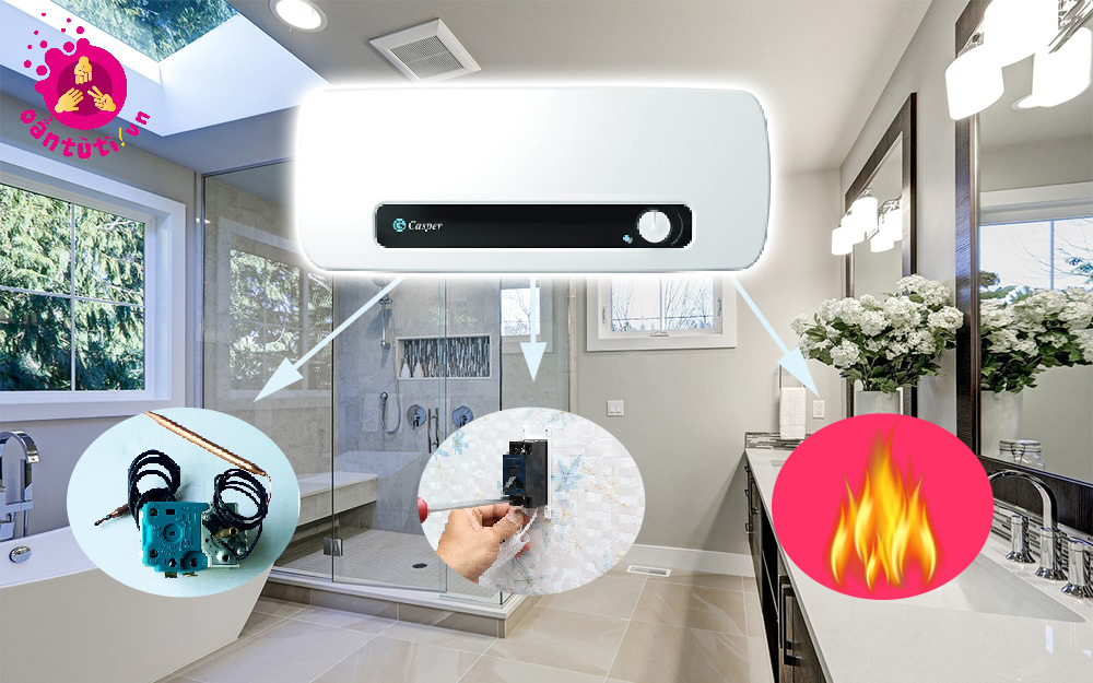 Tình trạng bình nóng lạnh Casper không lên nguồn Tình trạng bình nóng lạnh Casper không lên nguồn