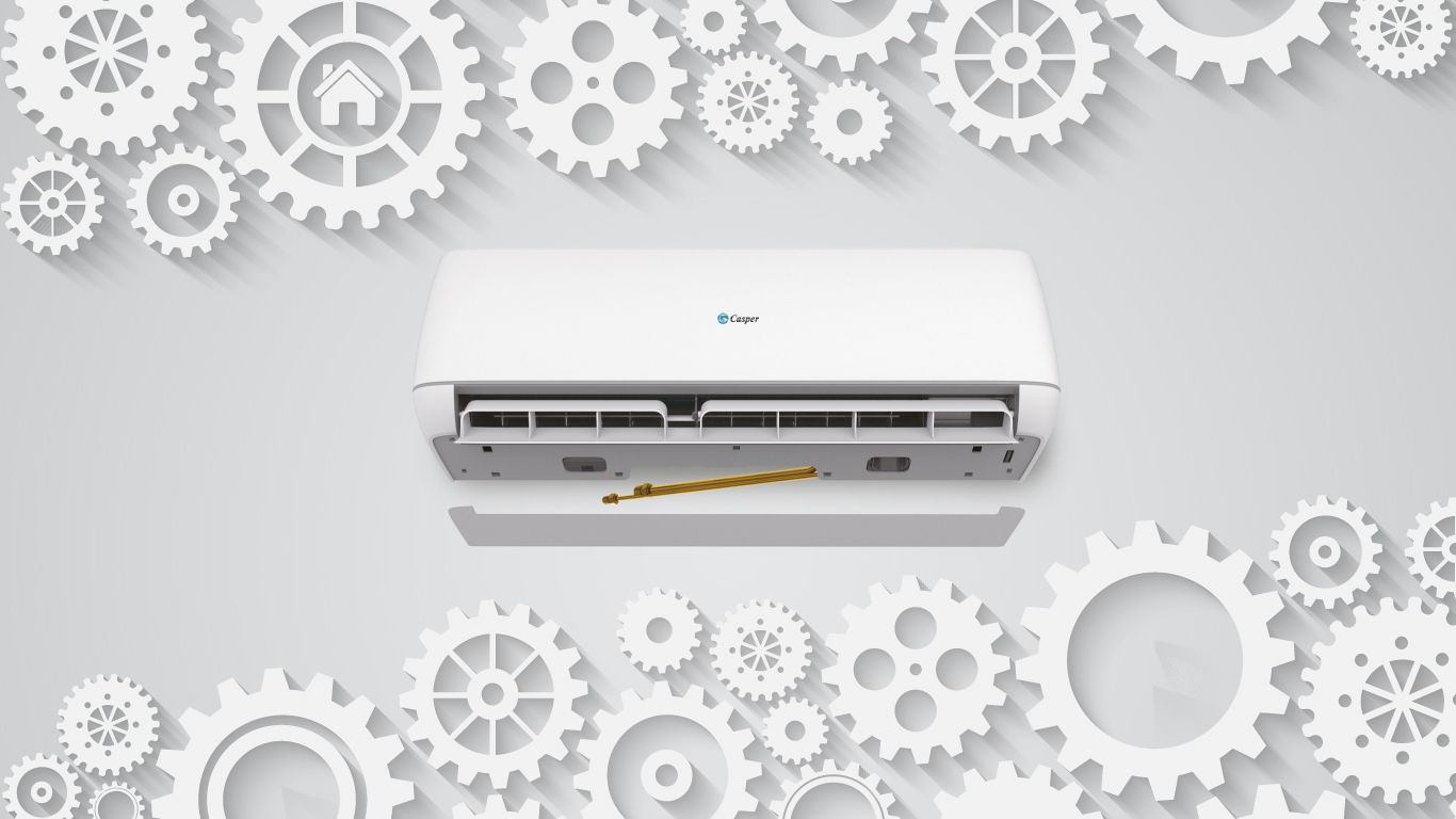 Điểm đặc biệt đến từ thiết kế của điều hòa Casper