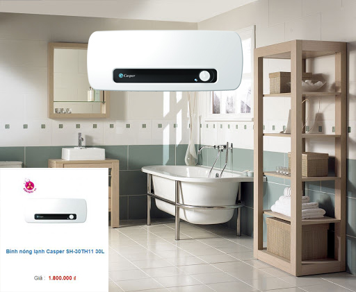 Bình nóng lạnh Casper SH-30TH11 có giá thành cực kì rẻ