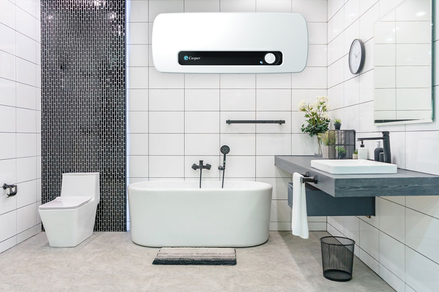 Bình nóng lạnh Casper SH-30TH11 thiết kế vô cùng sang trọng