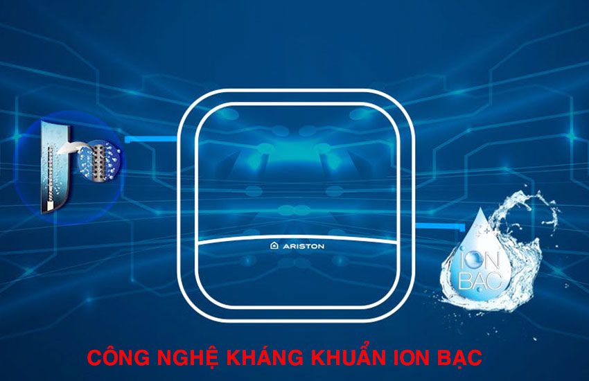 Bình Nóng Lạnh Ariston Slim2 Lux Wifi 30LT 30 lít