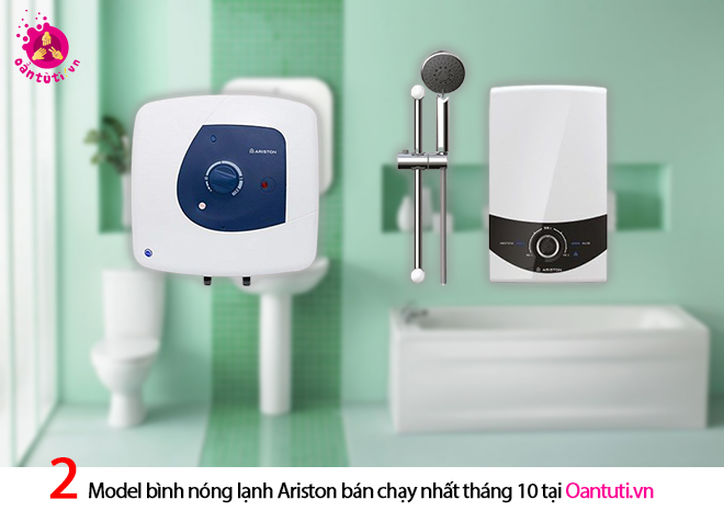 2 Model bình nóng lạnh Ariston bán chạy nhất tháng 10 tại Oantuti.vn 2 Model bình nóng lạnh Ariston bán chạy nhất tháng 10 tại Oantuti.vn