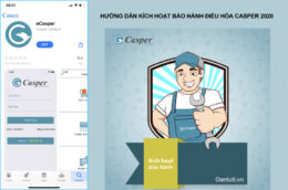 Hướng dẫn kích hoạt bảo hành điều hòa Casper