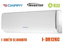 Điều hòa Dairry Inverter I-DR12KC 12000 BTU được sử dụng cho diện tích phòng bao nhiêu ?