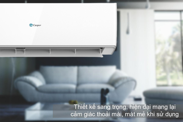 Ưu điểm về thiết kế của điều hòa Casper LC-12FS32 12000BTU