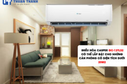 Điều hòa Casper GC-12TL32 sử dụng cho phòng bao nhiêu m2?